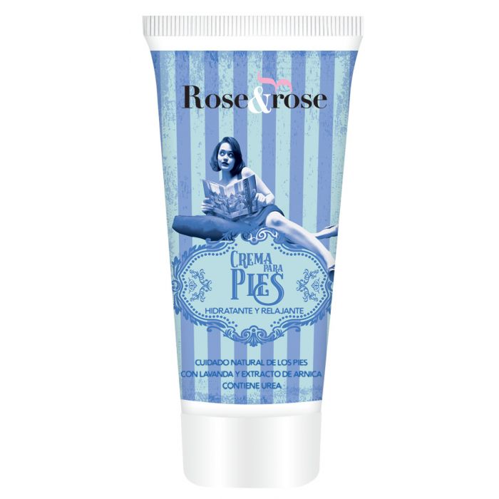 Крем для ног Crema Hidratante para Pies Relajante Rose & Rose, 100 ml крем для ног goldman cosmetics увлажняющий крем для ног