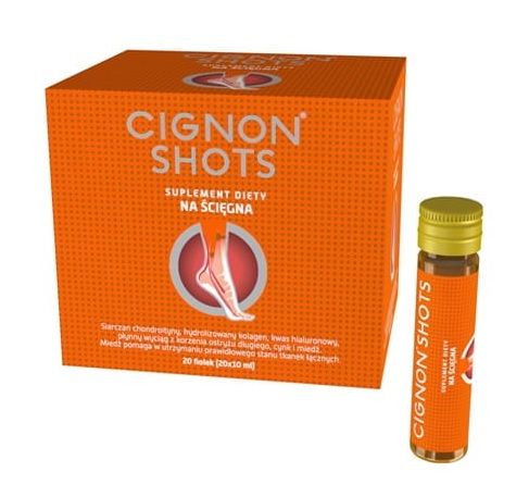 Cignon Shots препарат для укрепления сухожилий, 20 шт.
