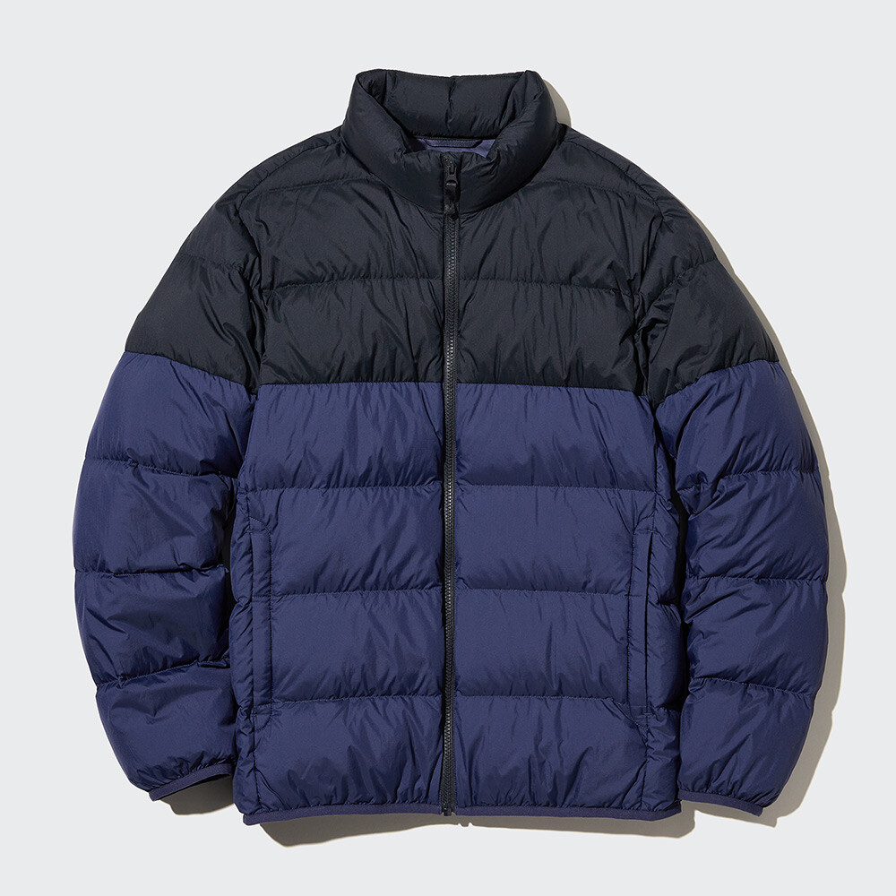 

Пуховик Uniqlo легкий премиум-класса, темно-синий