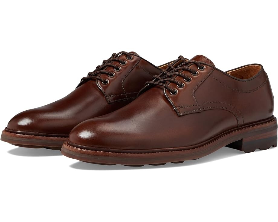 

Оксфорды Johnston & Murphy Collection Welch Plain Toe, цвет Brandy