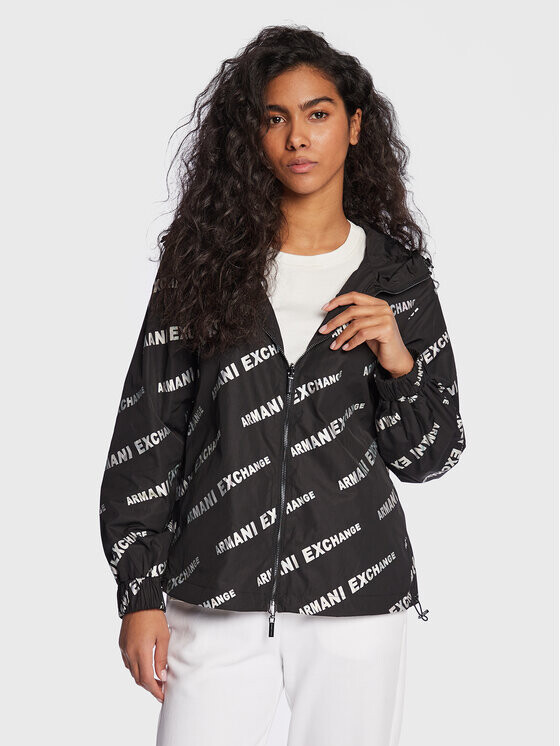 

Переходная куртка стандартного кроя Armani Exchange, черный
