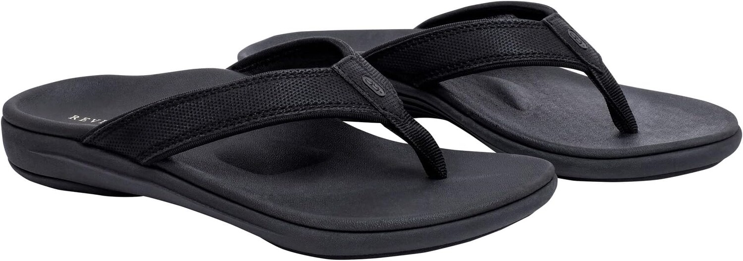 

Шлепанцы Yumi Metallic Sandal Revitalign, черный