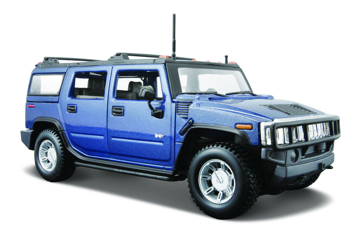 

Maisto, Hummer H2 SUV 2003, Синий, 1/27, 31231