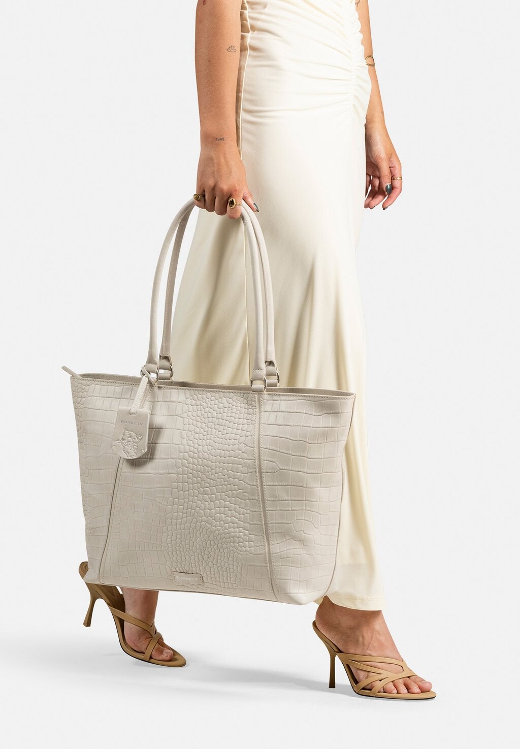 

Сумка 15.6" WIDE TOTE COOL COLBIE Burkely, цвет off white