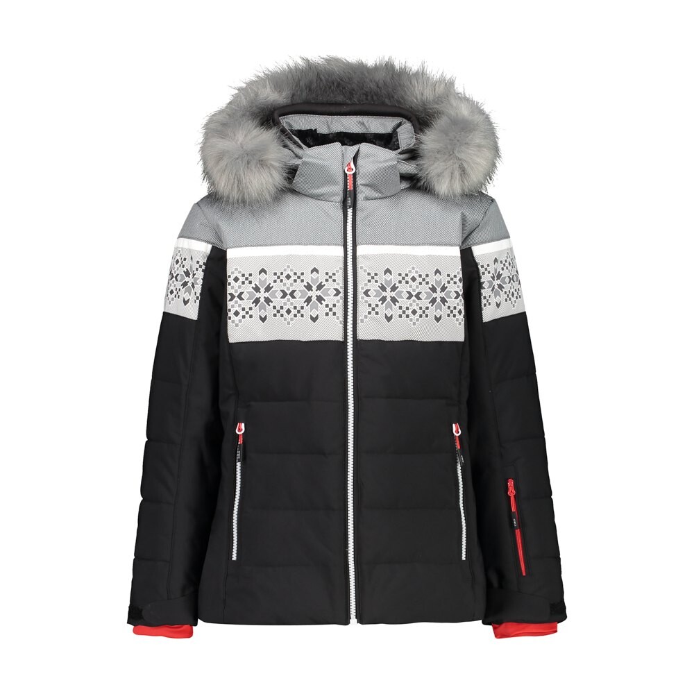 

Куртка CMP 30W0235F G Snaps Hood, черный