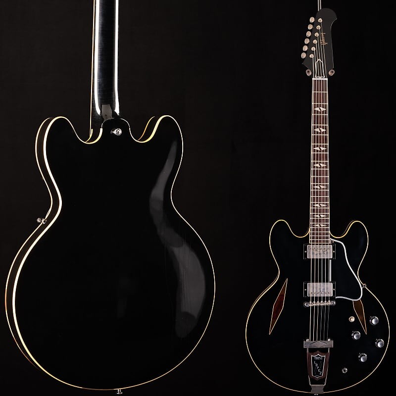 

Электрогитара Gibson Custom Shop Murphy Lab 1964 Trini Lopez Standard Ultra Light Aged Ebony 669
