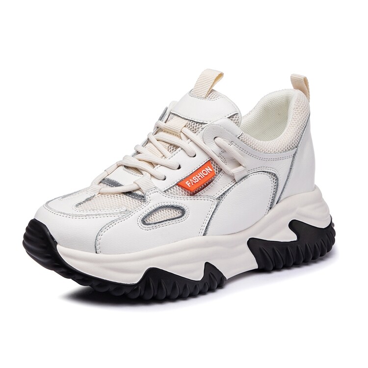 

Кроссовки для образа жизни Женские низкие Nrdrofficial, цвет Increased height within beige