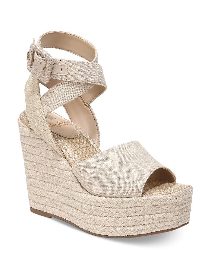 

Женские сандалии Vada с квадратным носком, эспадрильи, танкетка, платформа Sam Edelman