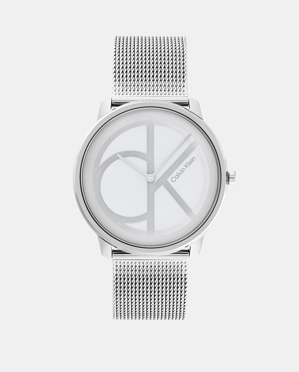 

Мужские часы Iconic 25200027 Steel Mesh Calvin Klein, серебро