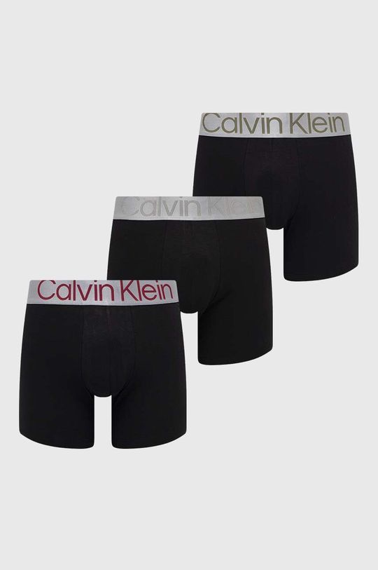 3 упаковки боксеров Calvin Klein Underwear, черный 3 упаковки боксеров calvin klein underwear темно синий