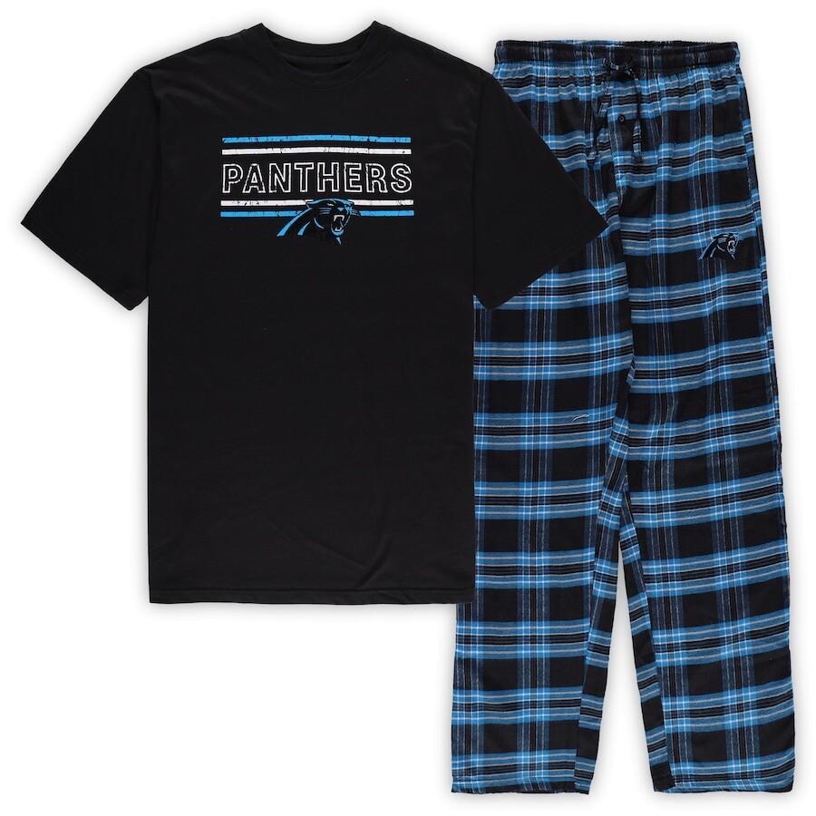 

Пижамный комплект Concepts Sport Carolina Panthers, черный