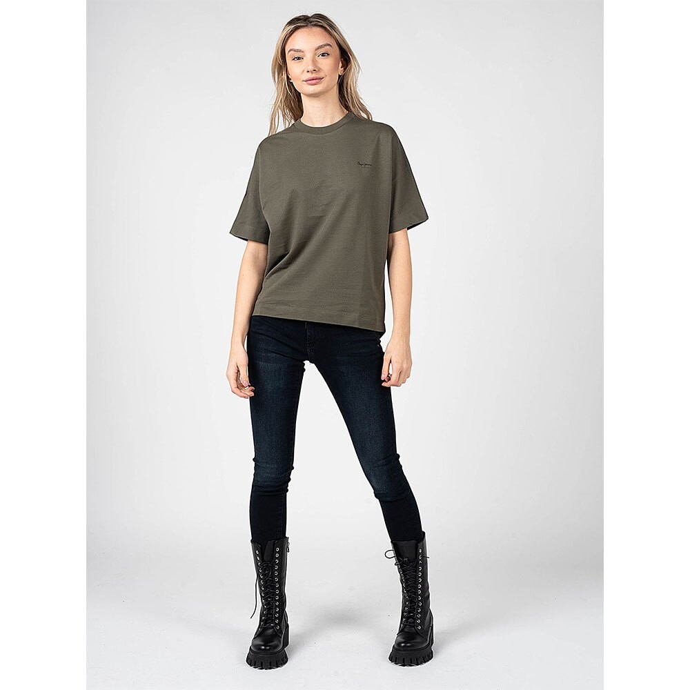 

Толстовка Pepe Jeans Agnes Short Sleeve, зеленый