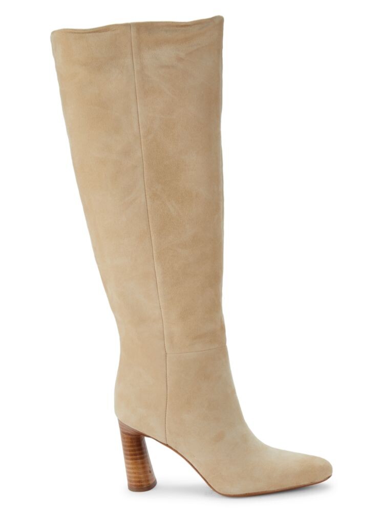 

Хайлендские сапоги до колена Vince, цвет Dune Beige