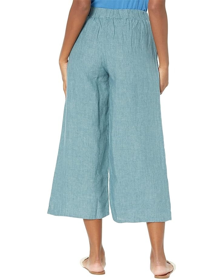 

Брюки Eileen Fisher Petite Wide Leg Pants, цвет Nile