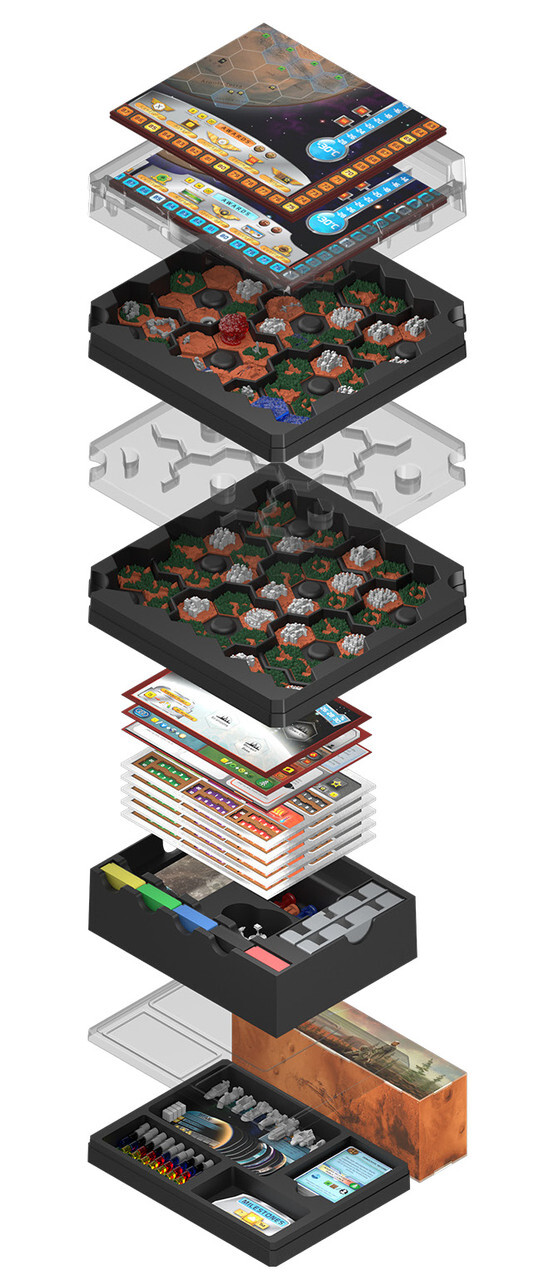 

Настольная игра Terraforming Mars: Big Box (3D Tiles & Storage)