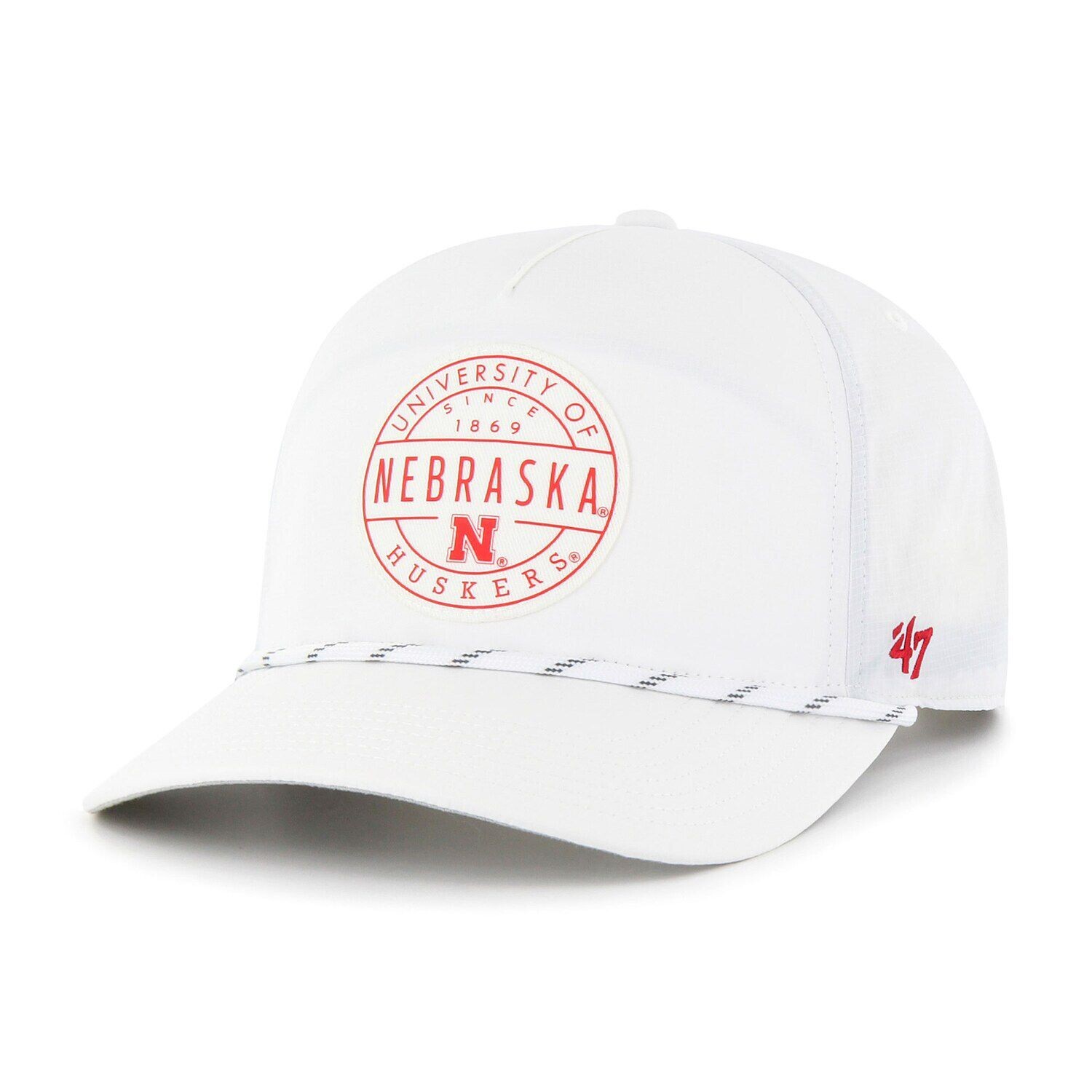 

Мужская белая кепка '47 Nebraska Huskers Suburbia Captain Snapback