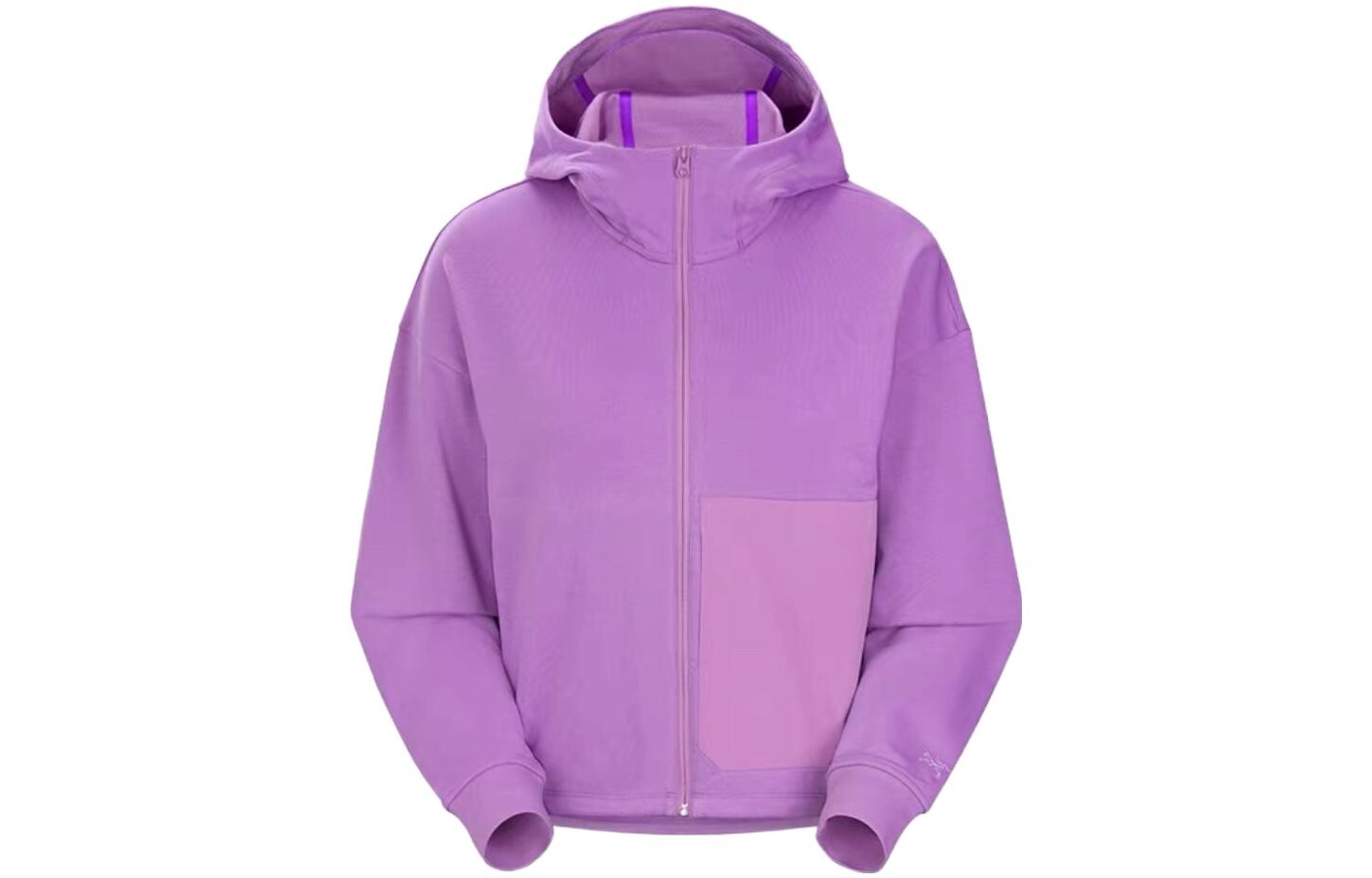 

Толстовка женская Arcteryx Momenta с капюшоном, фиолетовый