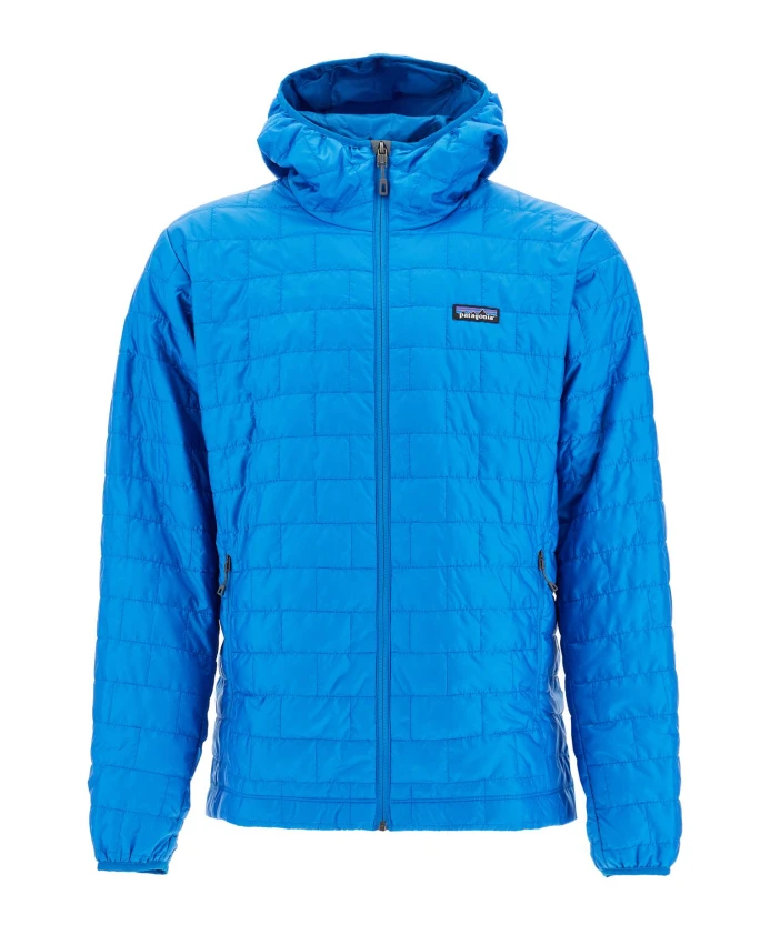 

Стеганый пуховик nano puff Patagonia, синий