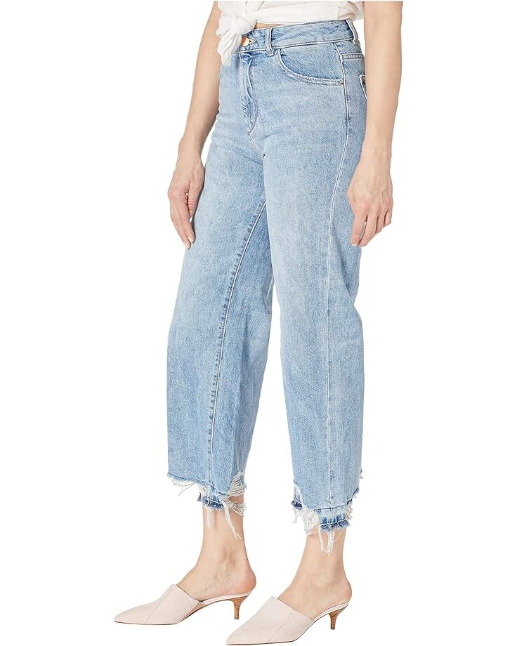 

Джинсы DL1961 Hepburn High-Rise Wide Leg in Slate, цвет Slate