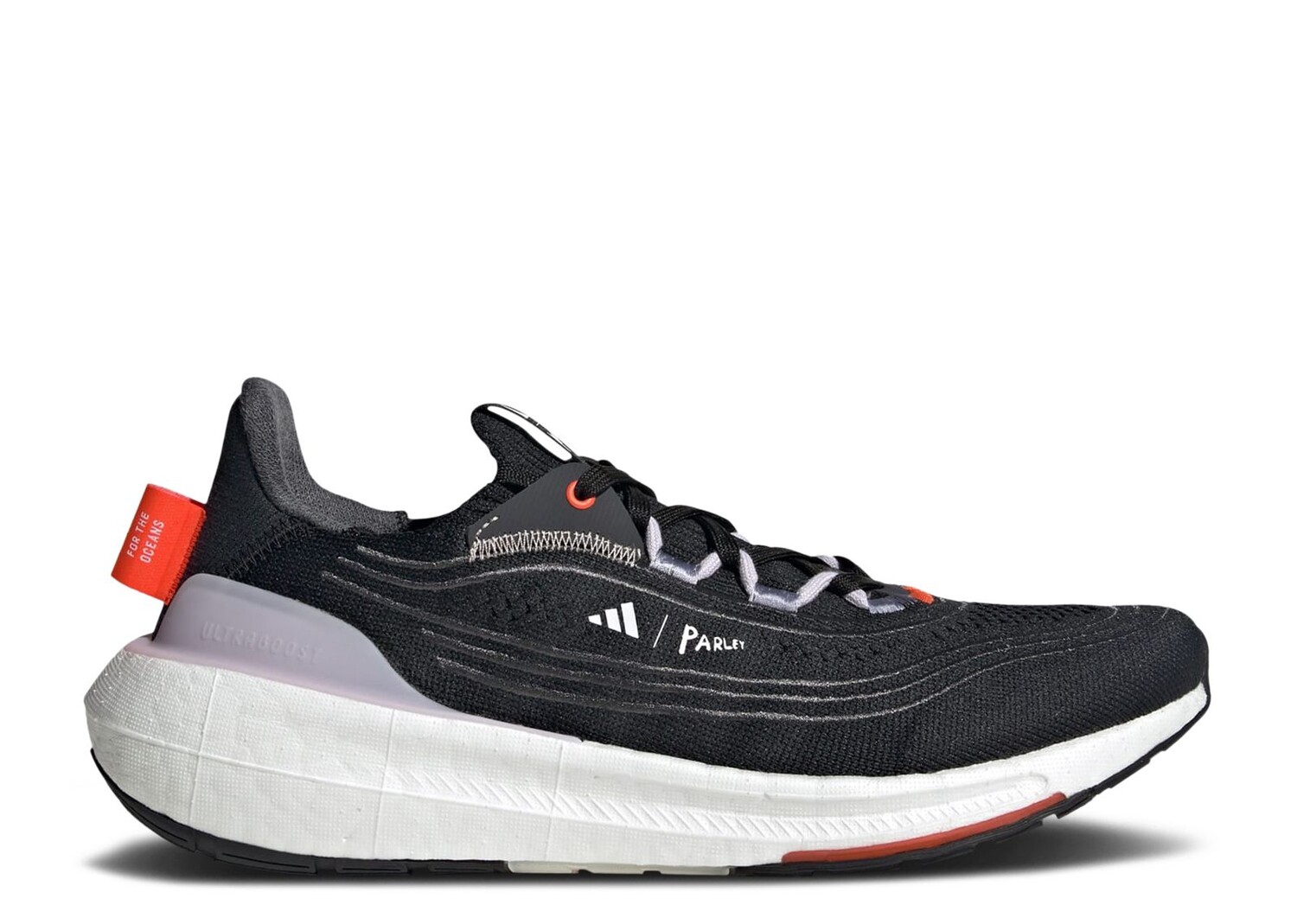 

Кроссовки adidas Parley X Ultraboost Light 'Black Solar Red', черный