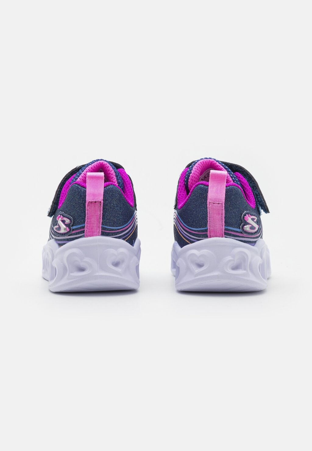 

Кроссовки на шнуровке LIGHT UP HEART LIGHTS Skechers, темно-синий