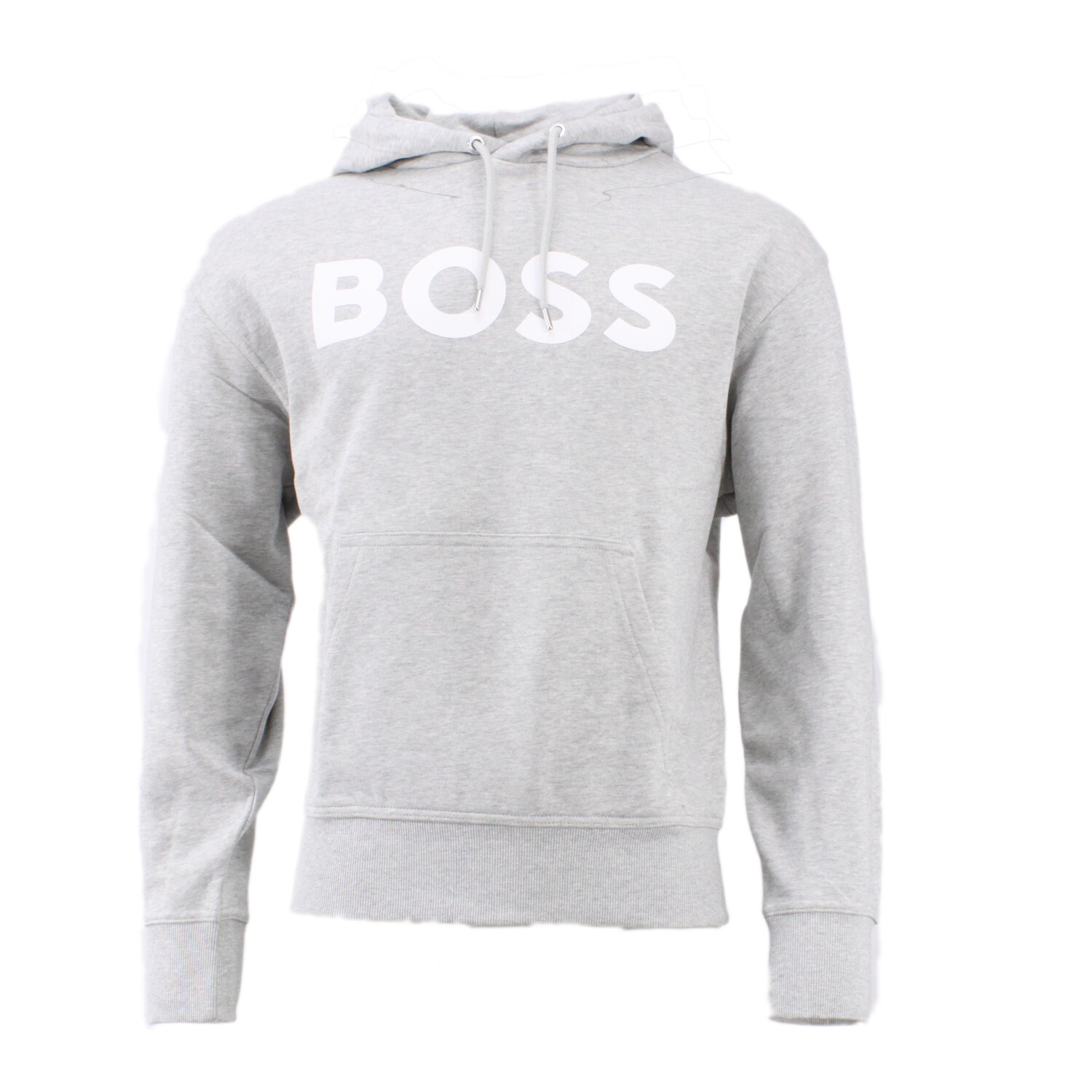 

Пуловер BOSS Webasic, цвет Open grey