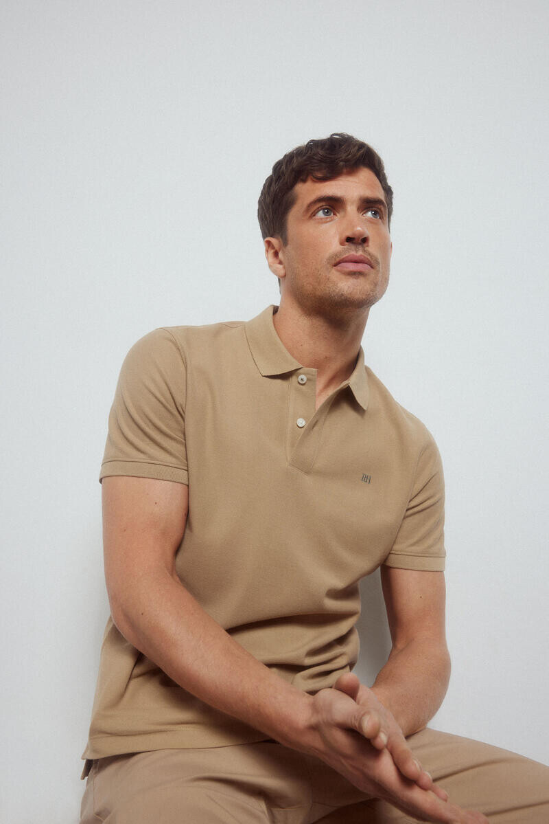 

Базовое поло Pedro del Hierro, бежевый