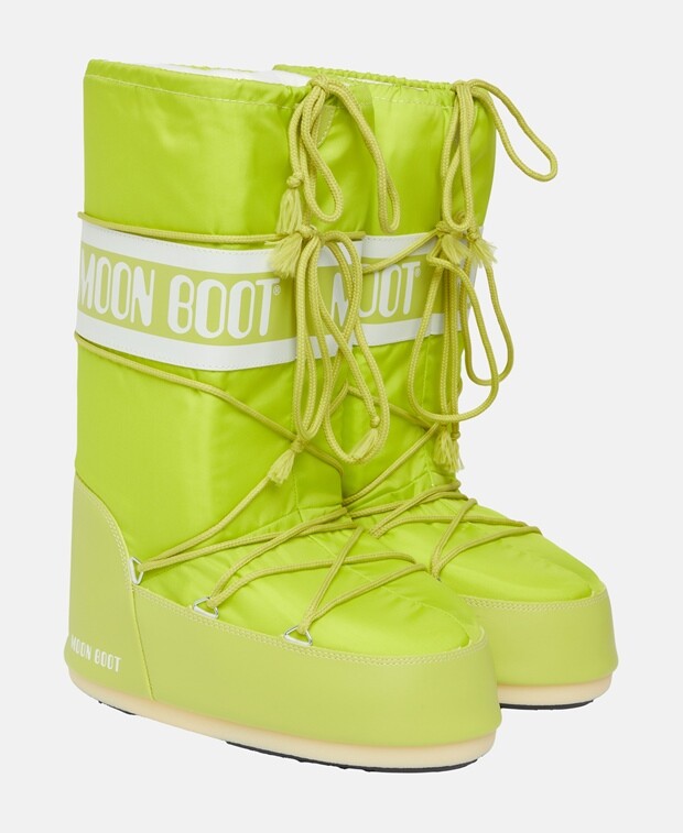 

Зимние сапоги Moon Boot, неоновый зеленый