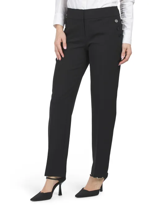 

Узкие брюки Sailor Fly Front Kasper, черный