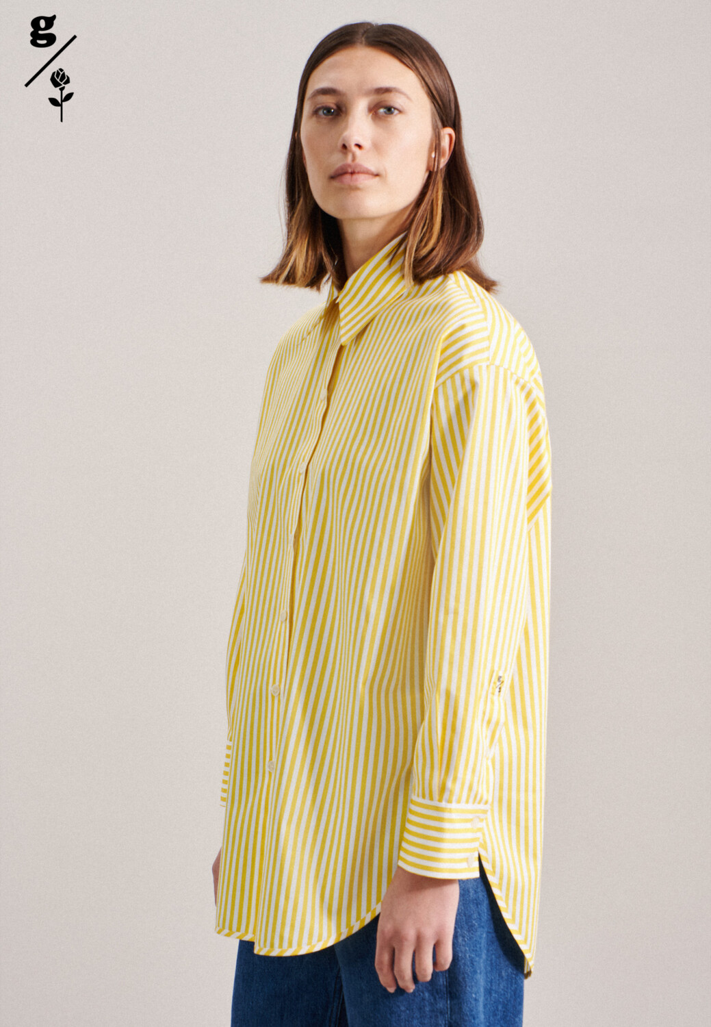 

Блуза Seidensticker Long Oversized, желтый