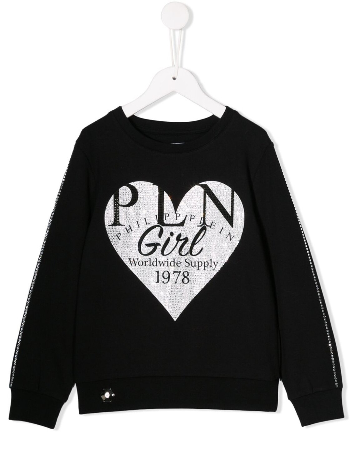

Philipp Plein толстовка с принтом, черный