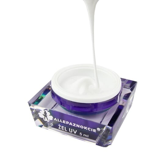 

Гель для наращивания ногтей Jelly Total White 5мл Allepaznokcie