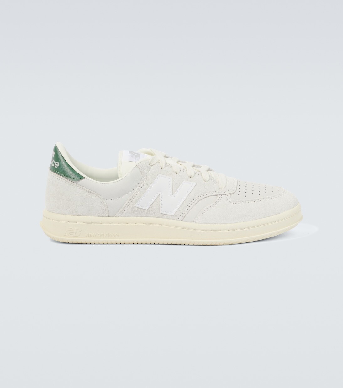 

Кроссовки T500 из замши и нубука New Balance, серый