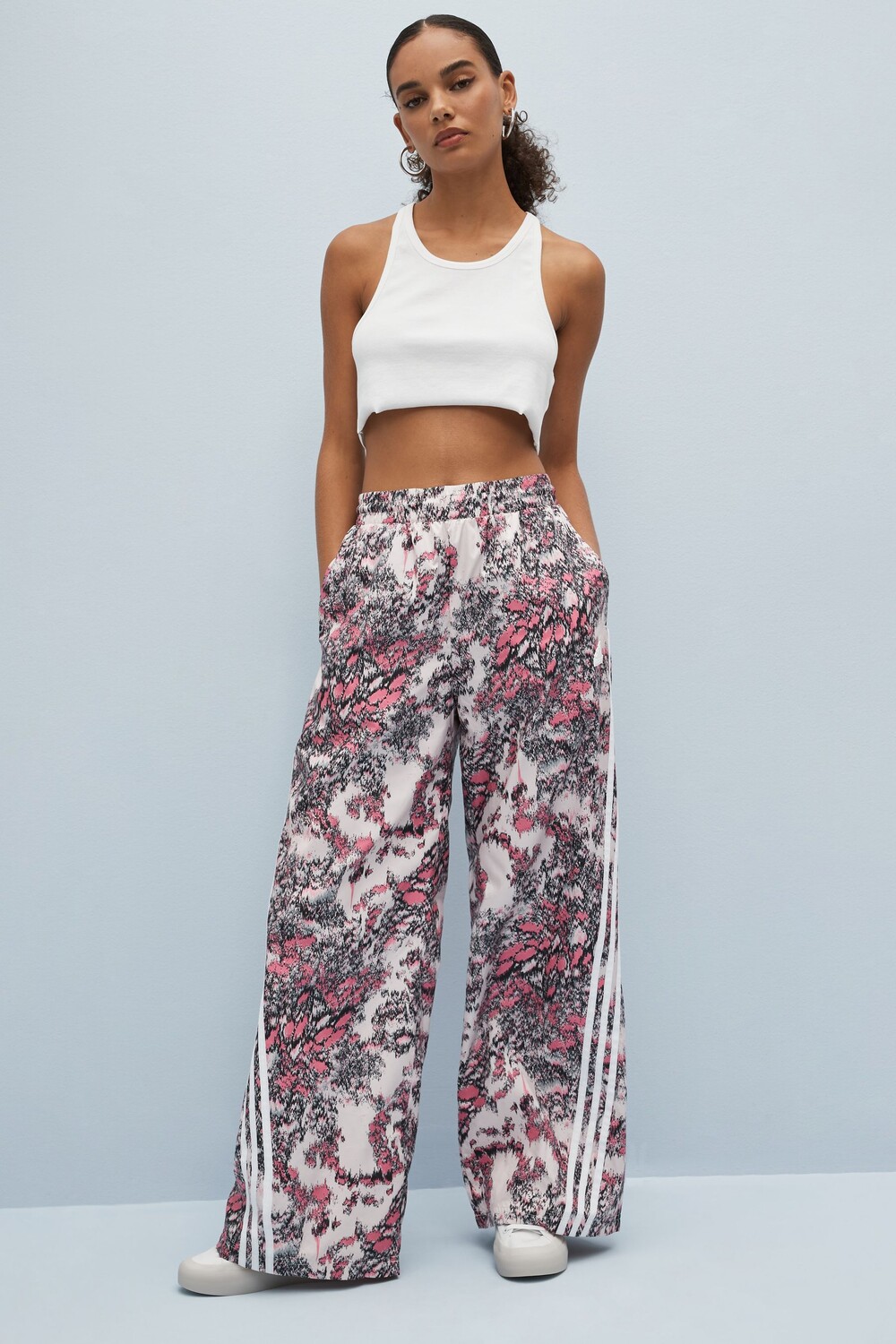 

Спортивная одежда Future Icons из ткани с 3 полосками adidas, розовый