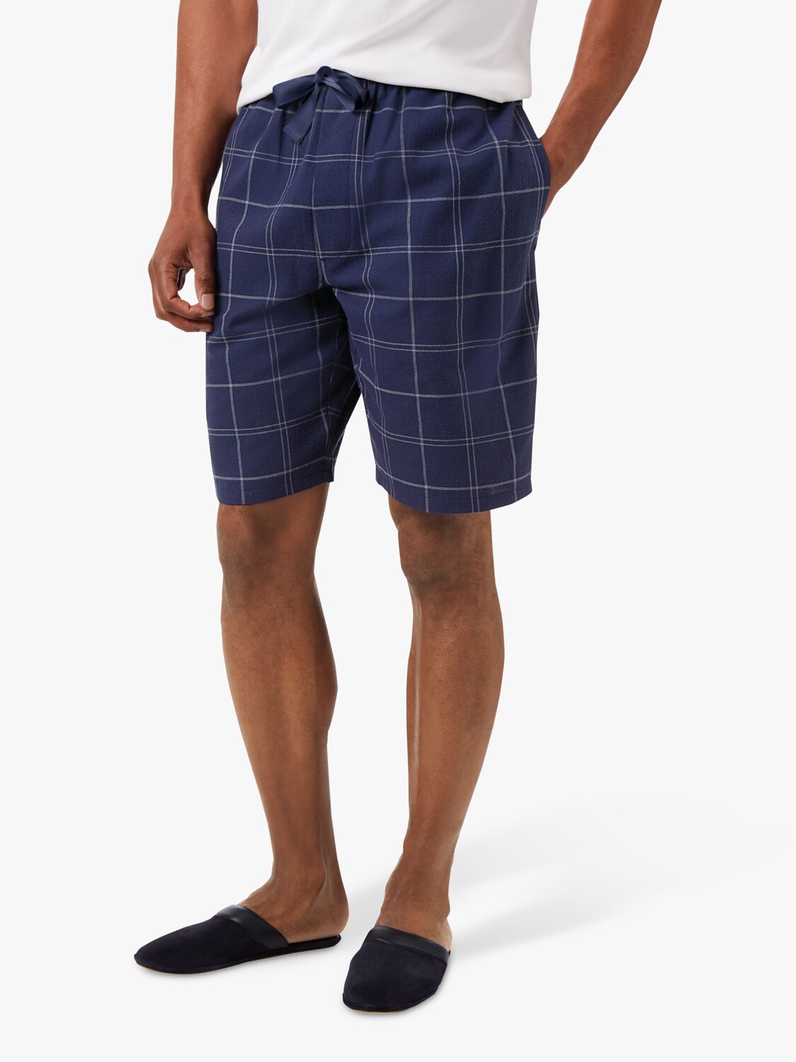 

Хлопковые шорты для отдыха Charles Tyrwhitt, темно-синий/белый