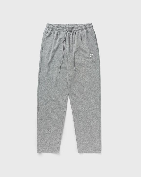 Спортивные штаны Nike Club Knit Open-Hem Pants, цвет dk grey heather/white