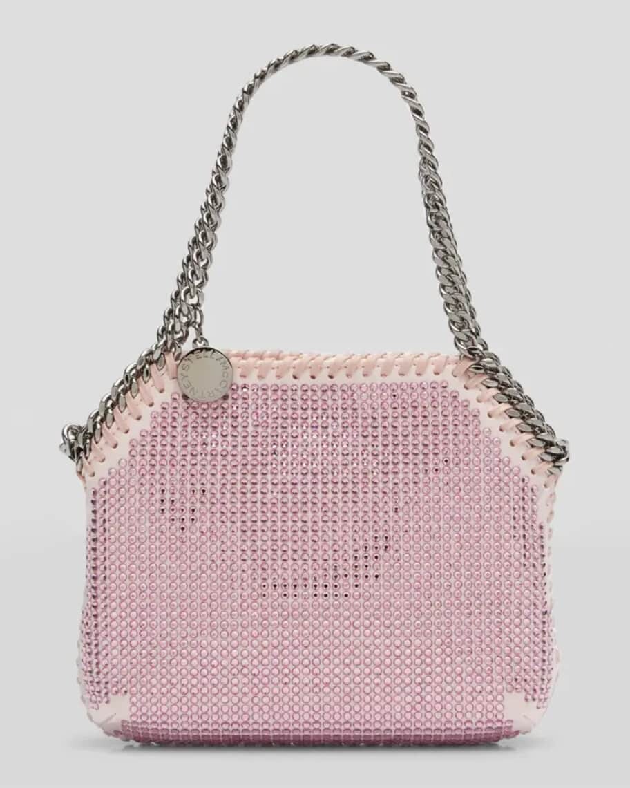 

Сумка Mini Allover с ручкой сверху и кристаллами Stella McCartney