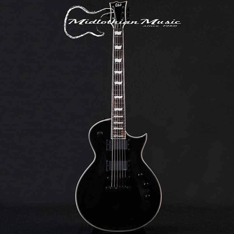 Электрогитара ESP LTD EC-401 Electric Guitar - Gloss Black Finish кабель гитарный малошумящий 3 м esp ec c 22