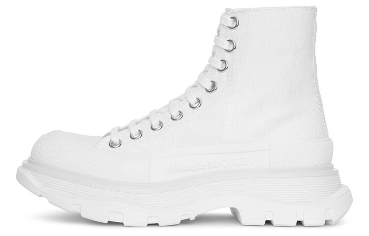 

Ботинки Alexander McQueen Tread GS белые