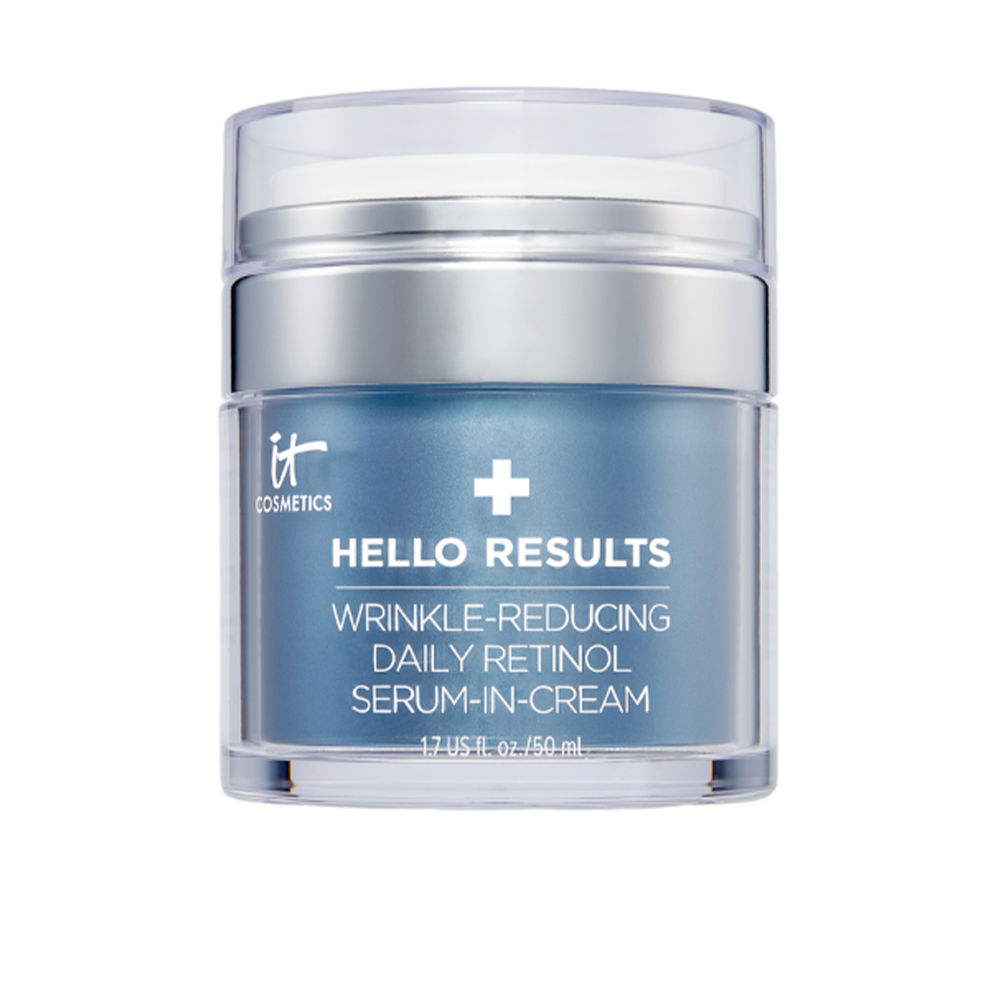 Крем против морщин Hello results daily retinol serum-in-cream It cosmetics, 50 мл сыворотка mizon с ретинолом 28 г