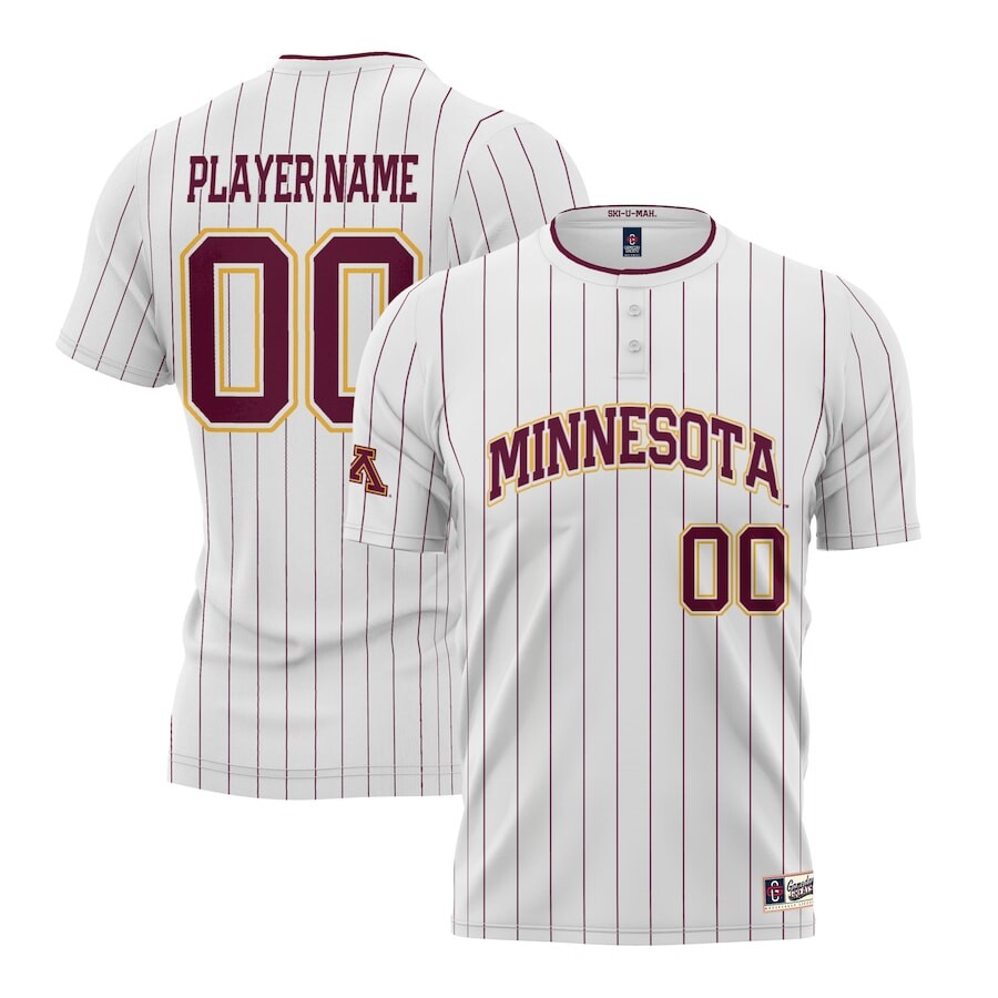 

Джерси ProSphere Minnesota Golden Gophers, белый