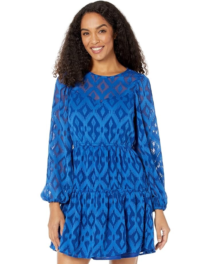 

Платье Wrangler Tiered, синий