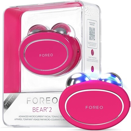 

Микротоковый аппарат для лица Bear 2 Advanced Лифтинг и тонизирование Фуксия, Foreo
