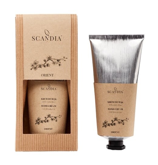 

Крем для рук с маслом Ши 25% - Ориент 70мл, Scandia Cosmetics