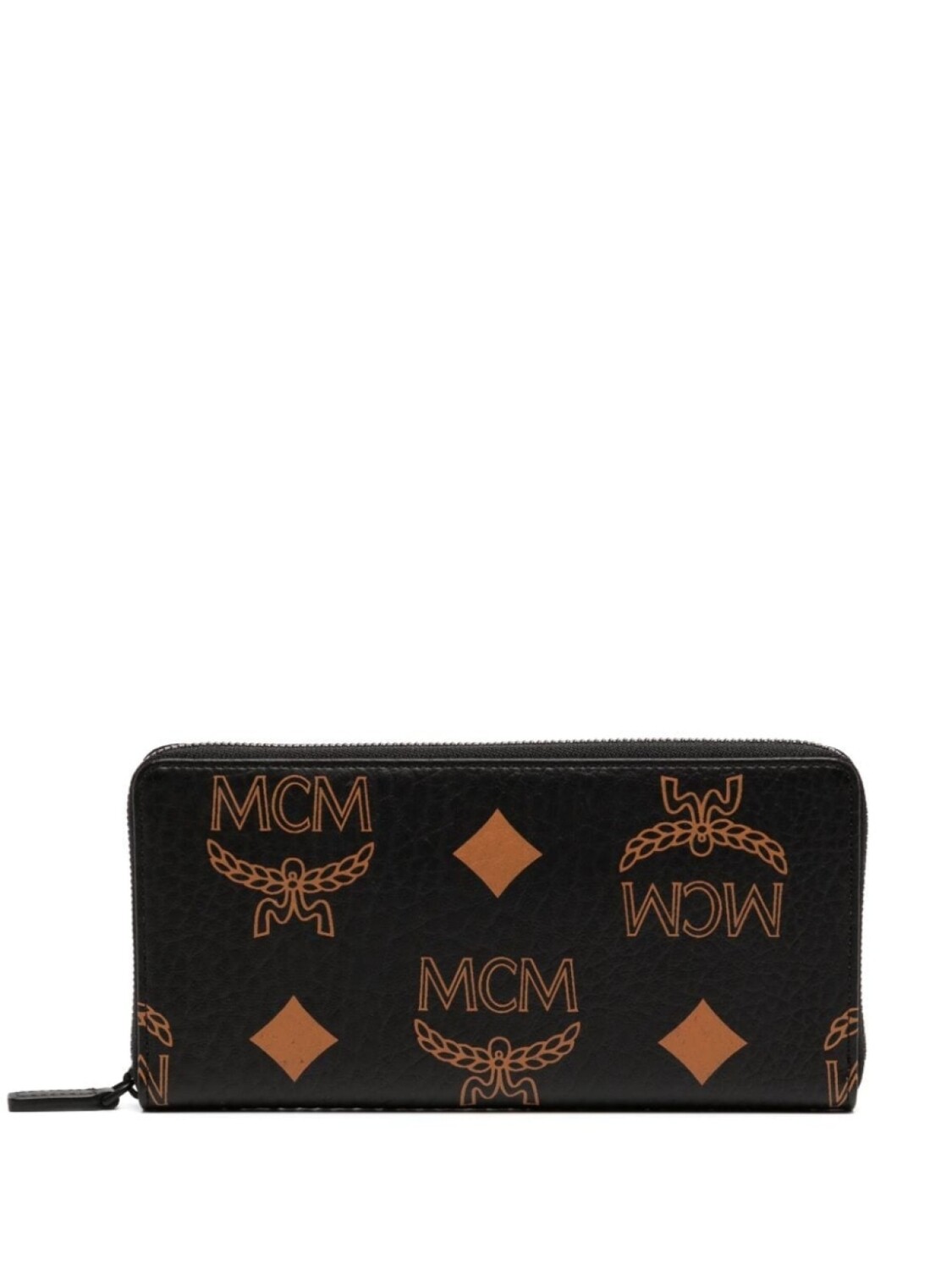 

Большой кошелек Aren с монограммой MCM, черный