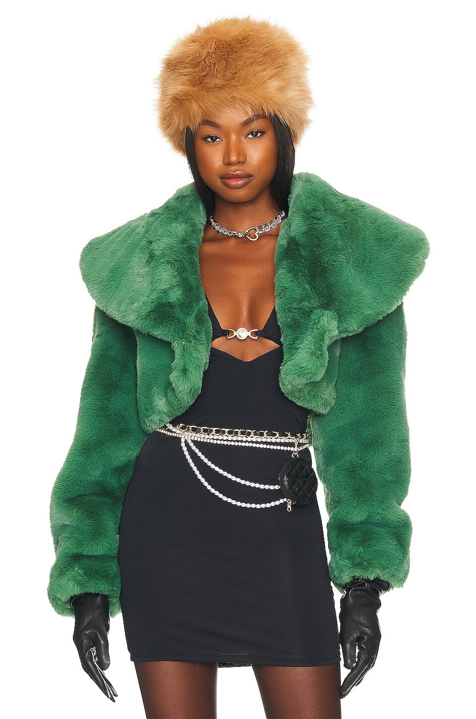 

Куртка Lovers and Friends Zoe Cropped, цвет Spruce Green