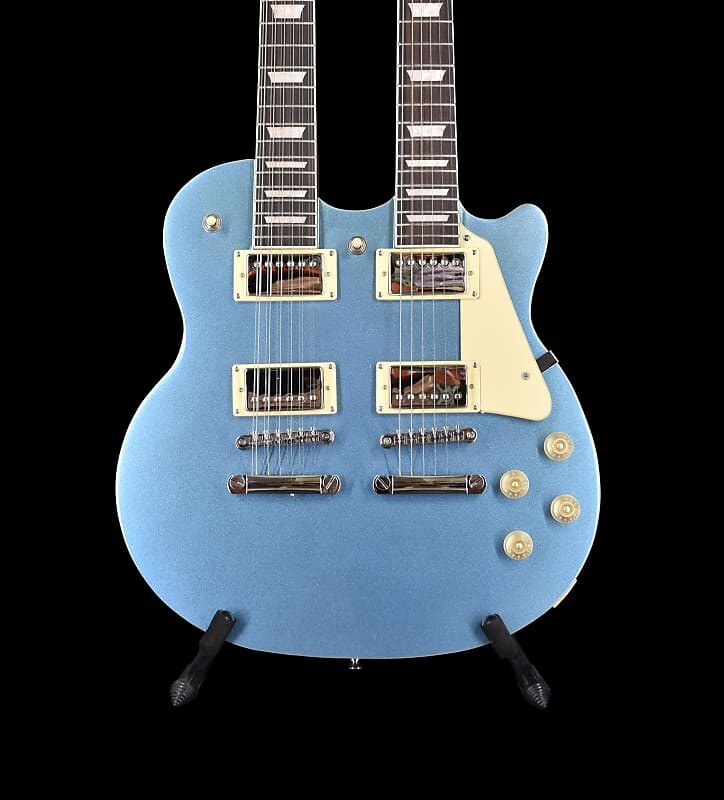 

Электрогитара Unbranded Double Neck 12/6 - Pelham Blue