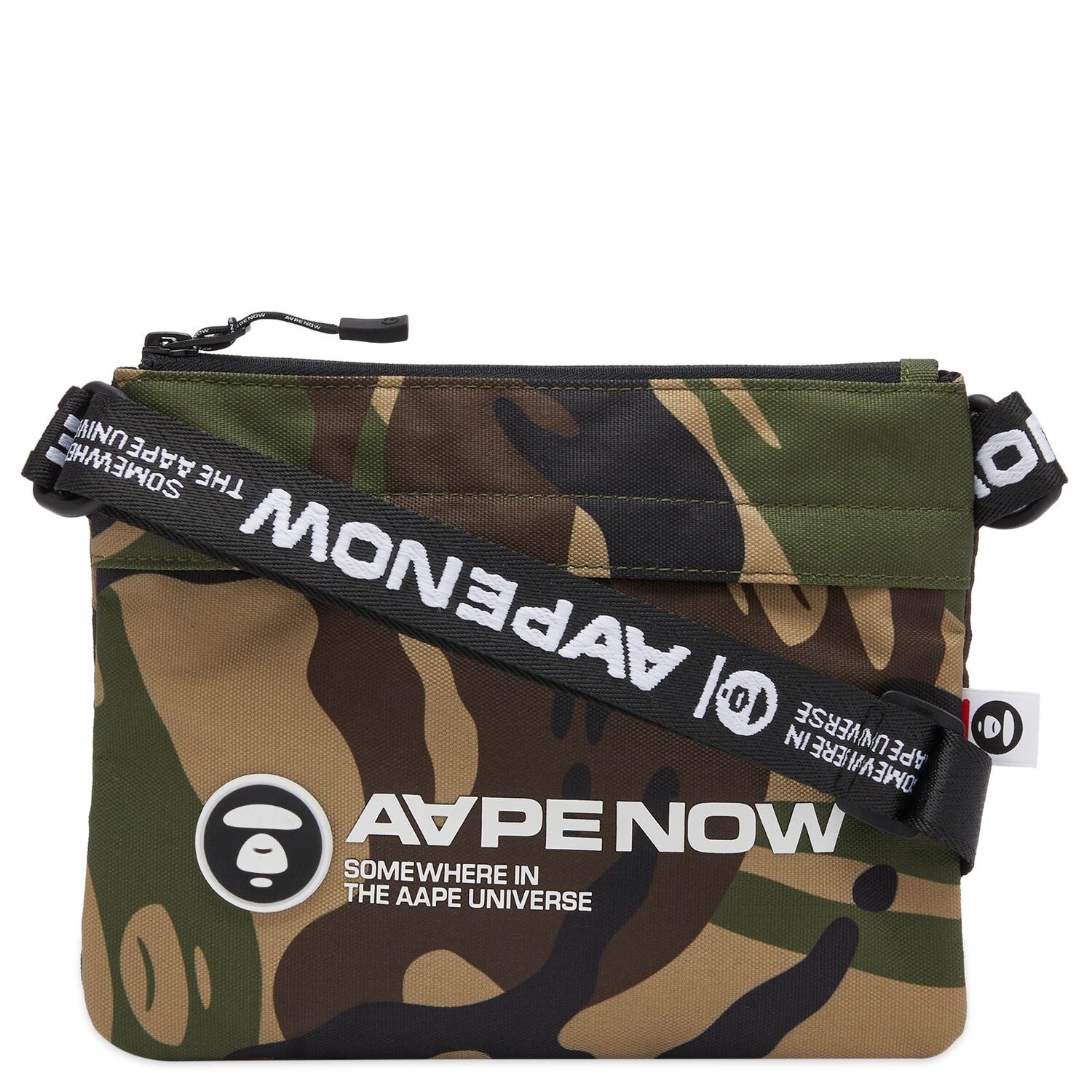 

Сумка Aape Nylon Sacoche Bag, зеленый