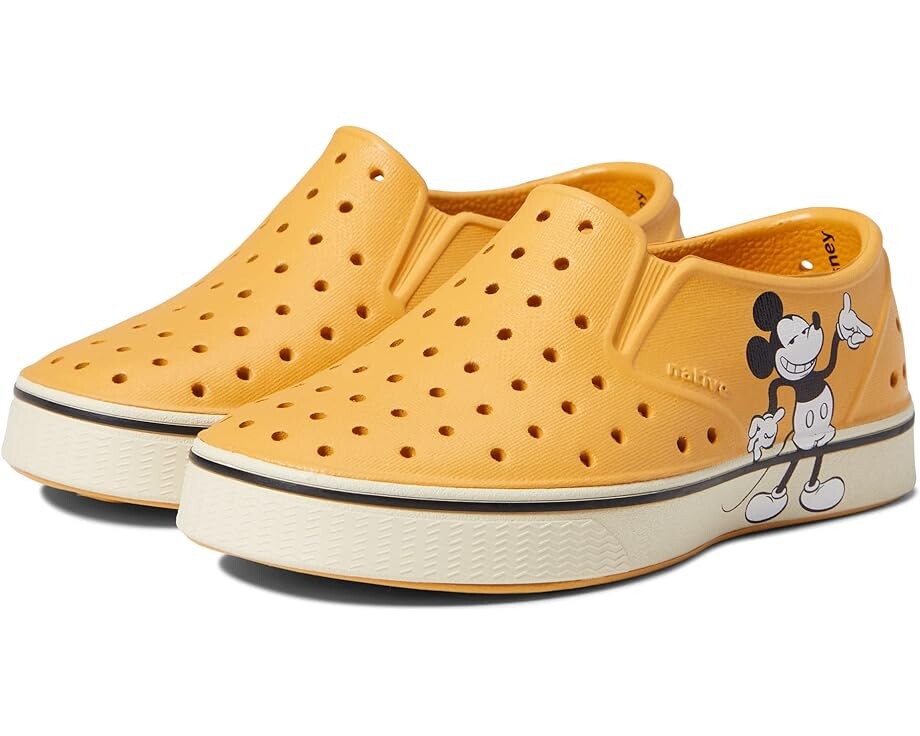 

Кроссовки Native Shoes Miles Disney Print, цвет Wheat Yellow/Bone White/Previntage Mickey