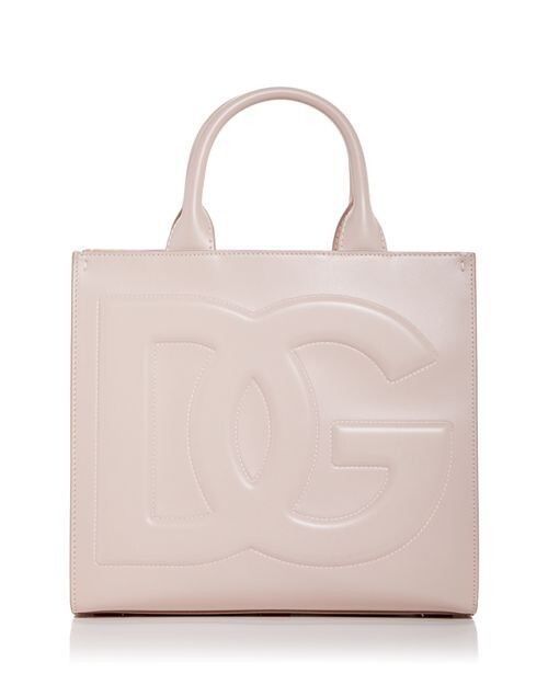 

Маленькая сумка-шоппер DG Daily из телячьей кожи Dolce & Gabbana, цвет Pink